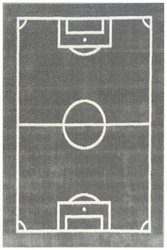 Dywan Dziecięcy Lima 6333B l.grey/cream Boisko Szary Krem
