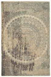 Dywan Wełniany ISFAHAN Lidius Piaskowy Rozeta